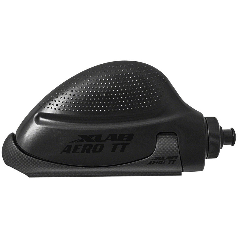 XLAB Aero TT Water Bottle and Cage System: Stealth Black Cage and Bottle