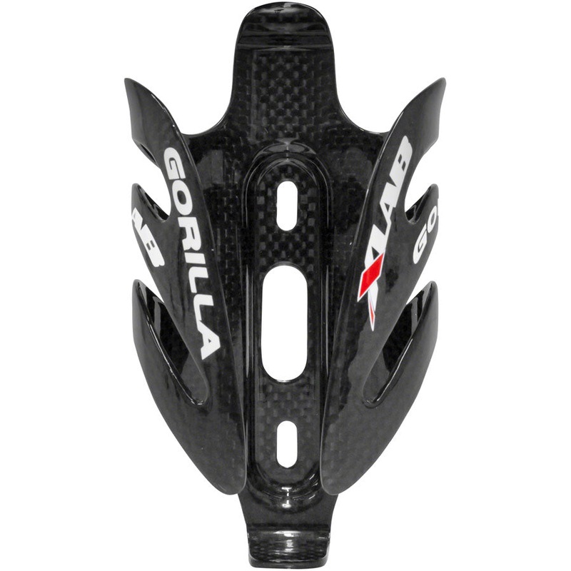 XLAB Gorilla HG Water Bottle Cage: Gloss Black