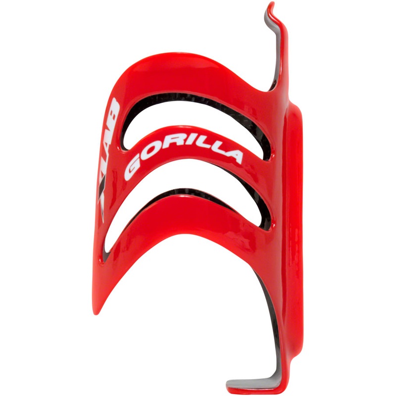 XLAB Gorilla HG Water Bottle Cage: Red/Black