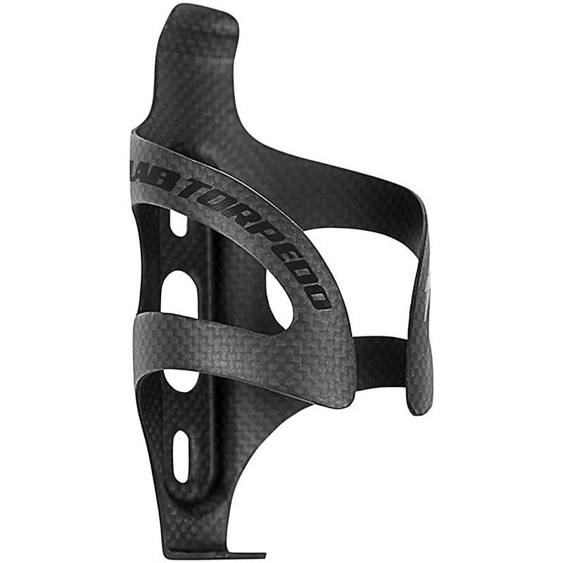 XLAB Torpedo Carbon Aero Water Bottle Cage: Matte Black