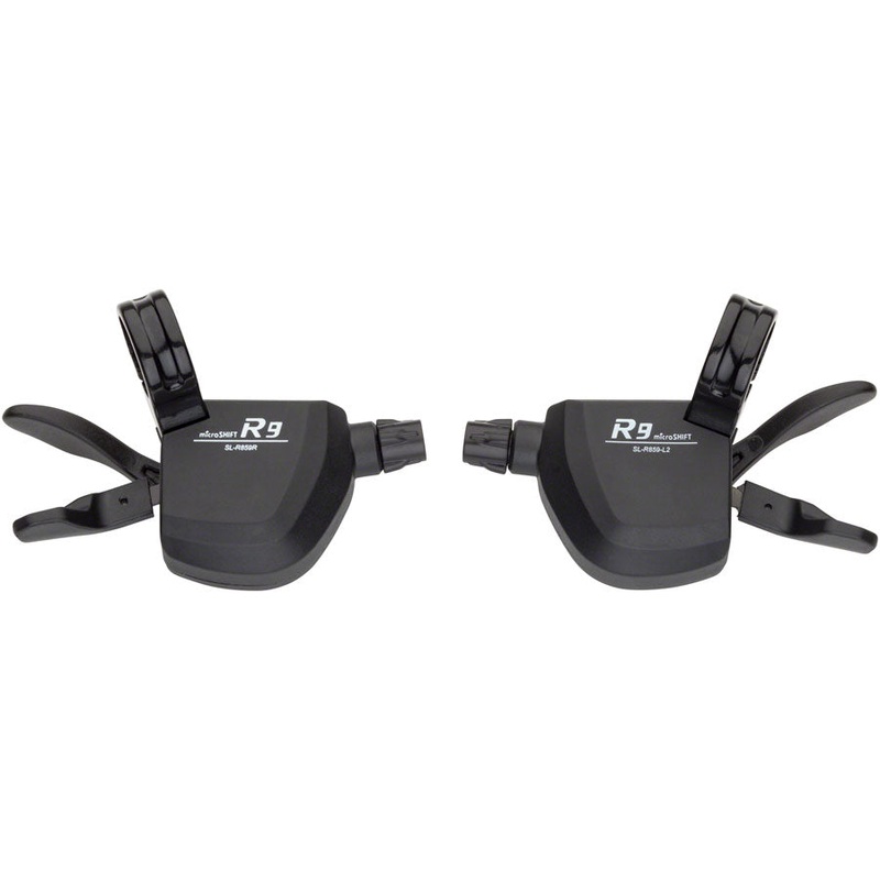 microSHIFT R9 Trigger Shifter Set 9-Speed Road Double Shimano Compatible