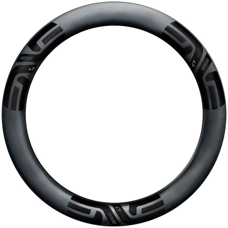 ENVE Composites SES 6.7 Rear Rim – 700 Disc 24H Black