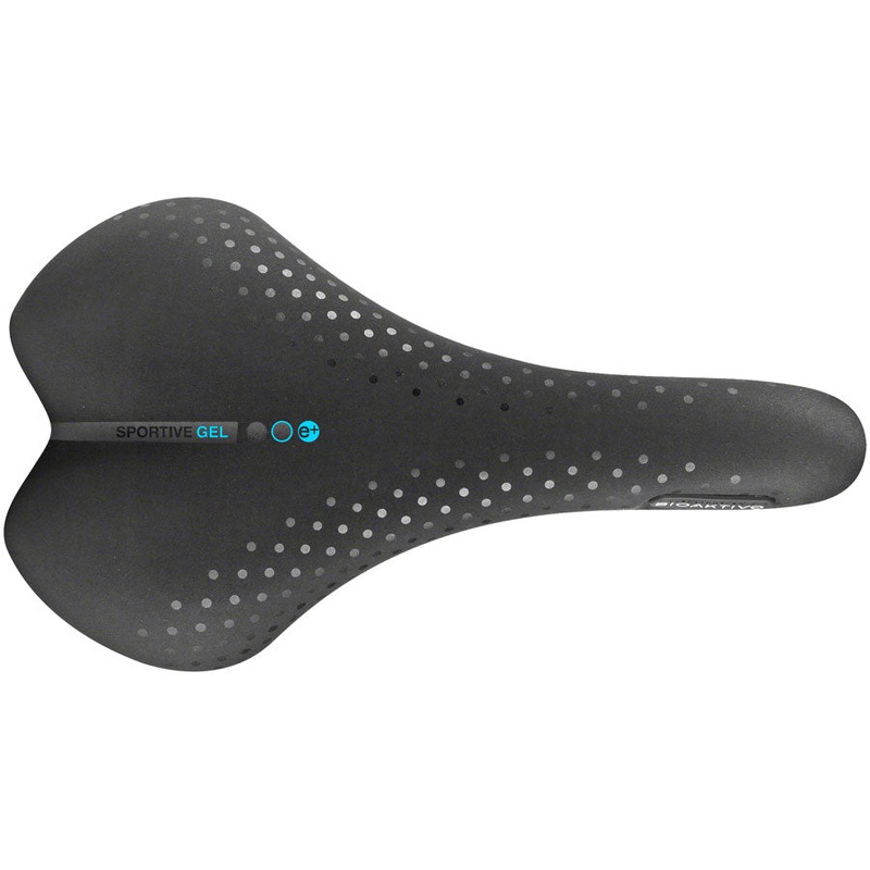 Selle San Marco Sportive Saddle – Steel Black Mens Small Gel