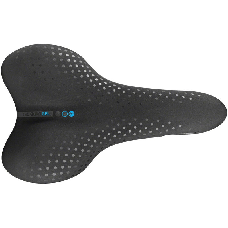 Selle San Marco Trekking Gel Saddle – Steel Black Mens Small Gel