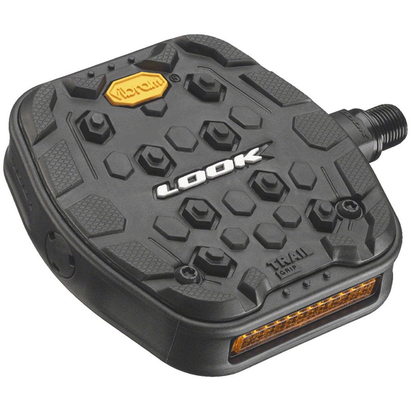 LOOK GEO TRAIL GRIP Pedals – Platform Chromoly 9/16 Black