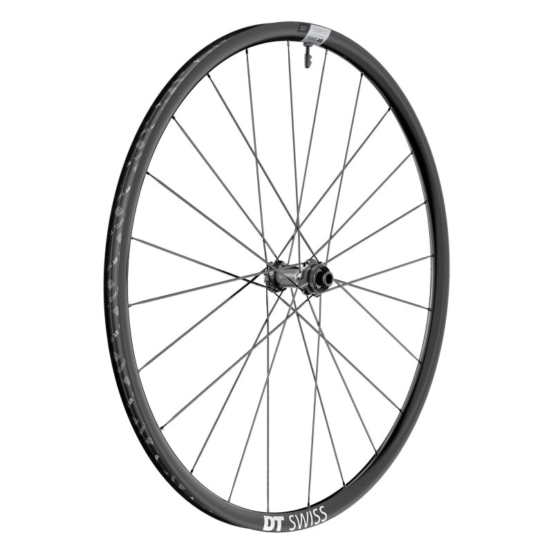 DT Swiss C 1800 Spline 23 Front Wheel – 700 12 x 100mm Center-Lock Black