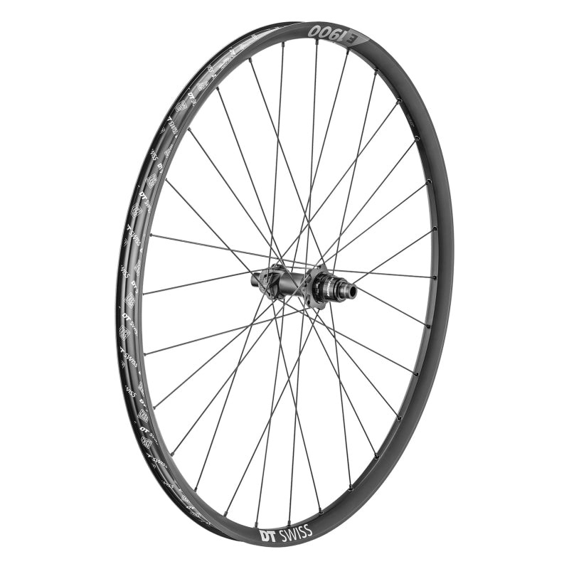 DT Swiss E 1900 Spline 30 Rear Wheel – 29″ 12 x 148mm Center-Lock XD Black