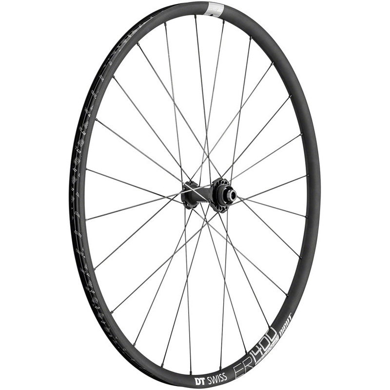 DT Swiss ER 1400 DiCut Front Wheel – 700 12 x 100mm Center-Lock Black