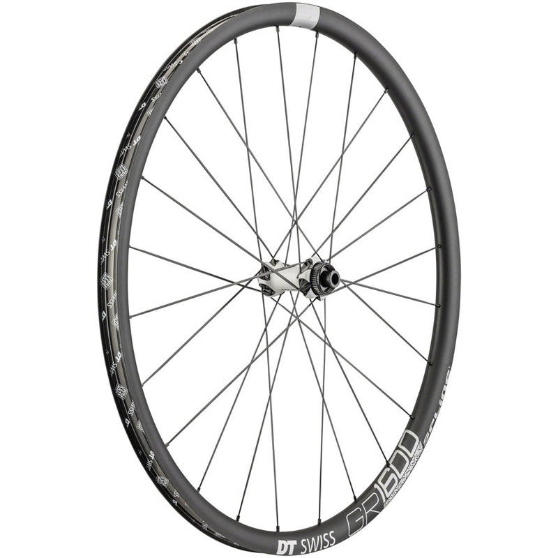 DT Swiss GR 1600 Front Wheel – 700 12 x 100mm Center-Lock Black