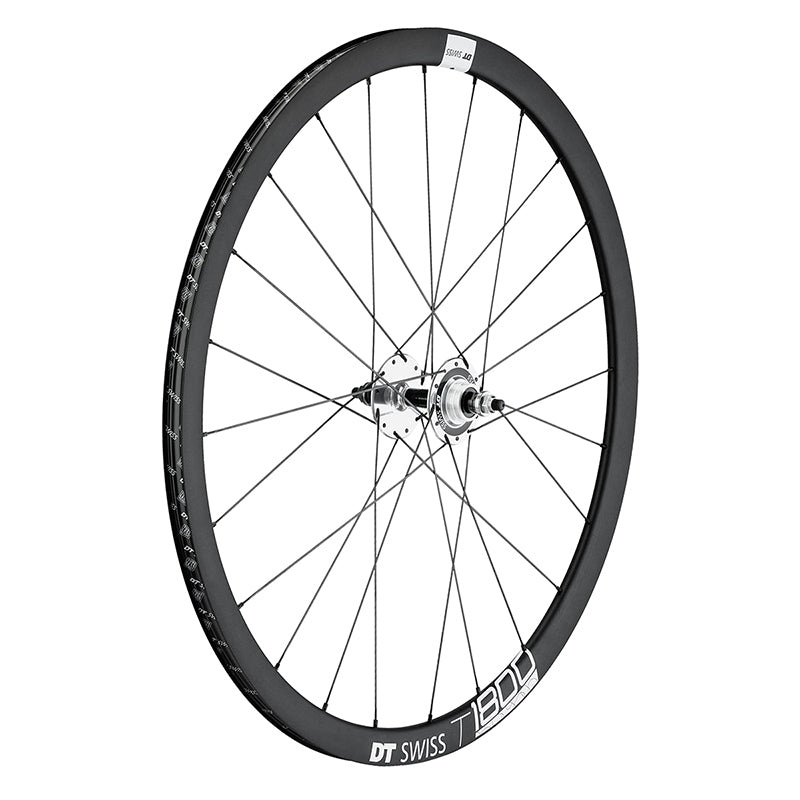 DT Swiss T 1800 Rear Wheel – 700 10 x 1 x 120mm Threaded Track Black