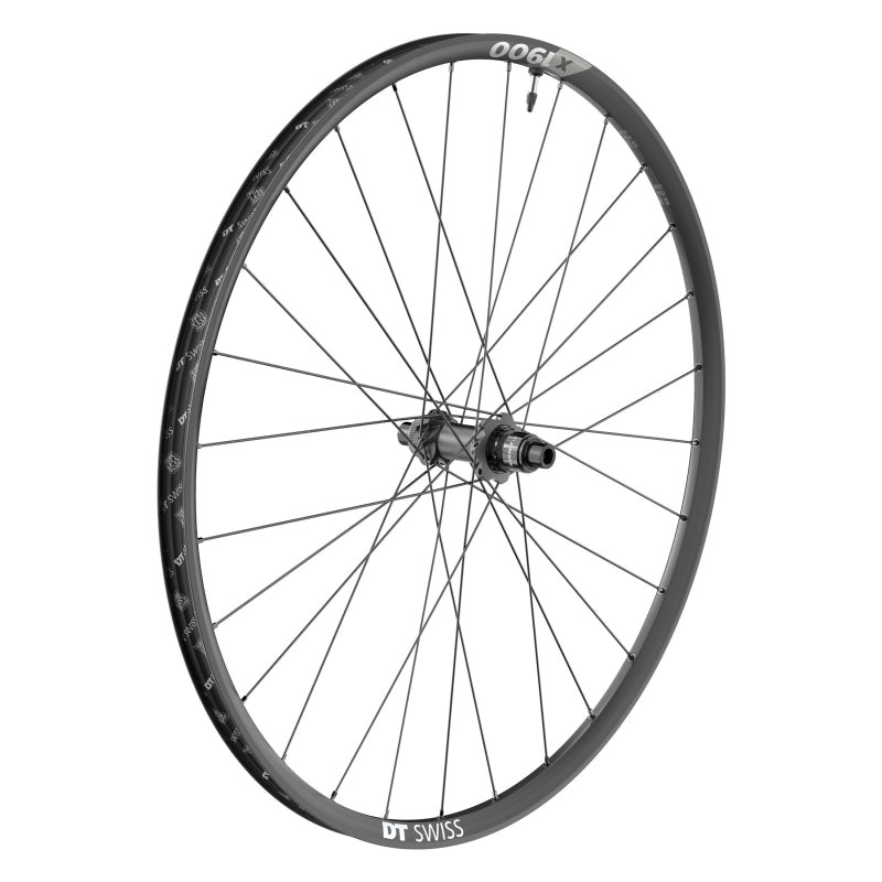 DT Swiss X 1900 Spline 25 Rear Wheel – 29″ 12 x 148mm Center-Lock XD Black