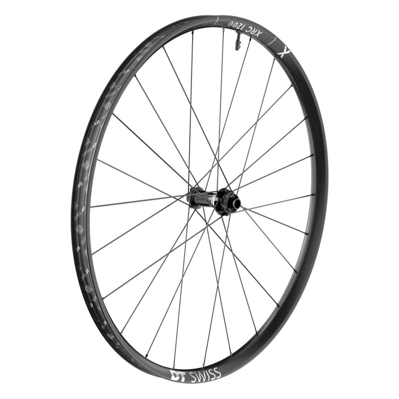 DT Swiss XRC 1200 Spline Front Wheel – 29″ 15 x 110mm Center-Lock Black