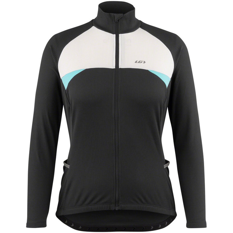 Garneau Captain Jersey – Womens Black/White/Blue Medium