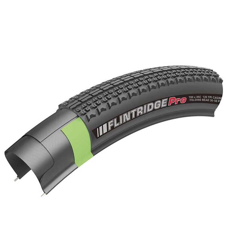 Kenda Flintridge Pro Tire – 700 x 40 Tubeless Folding Black