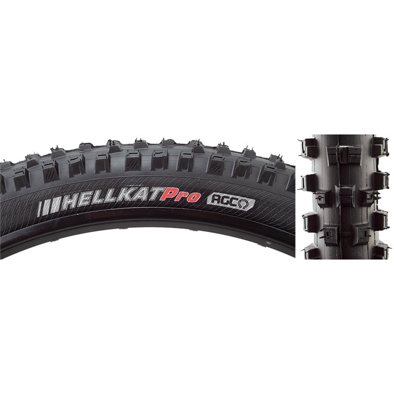 Kenda Hellkat AGC Tire – 29 x 2.4 Tubeless Folding Black 60tpi