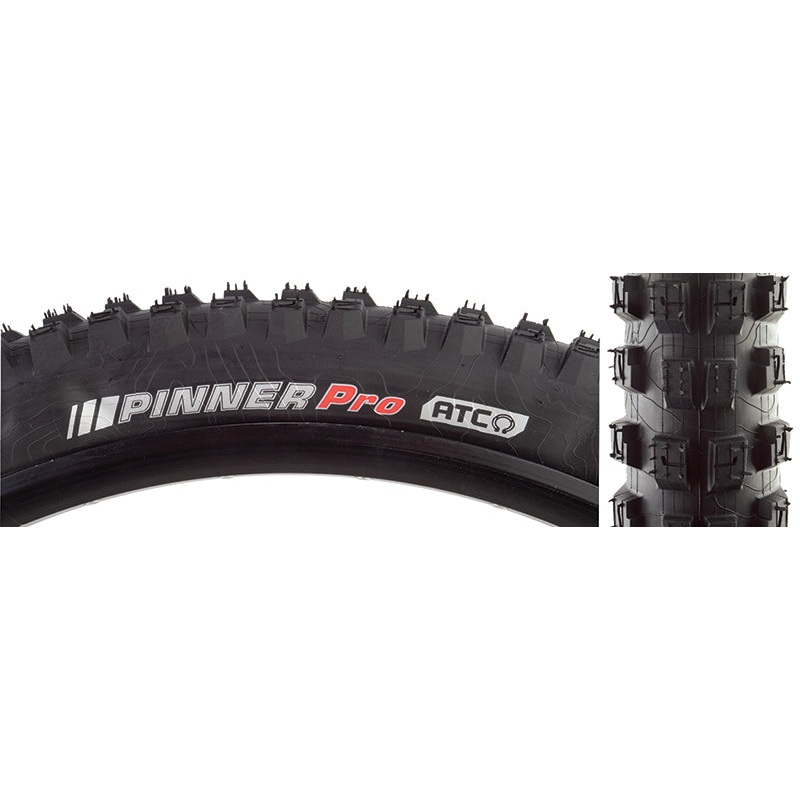 Kenda Pinner Pro Tire – 27.5 x 2.4 Tubeless Folding Black ATC