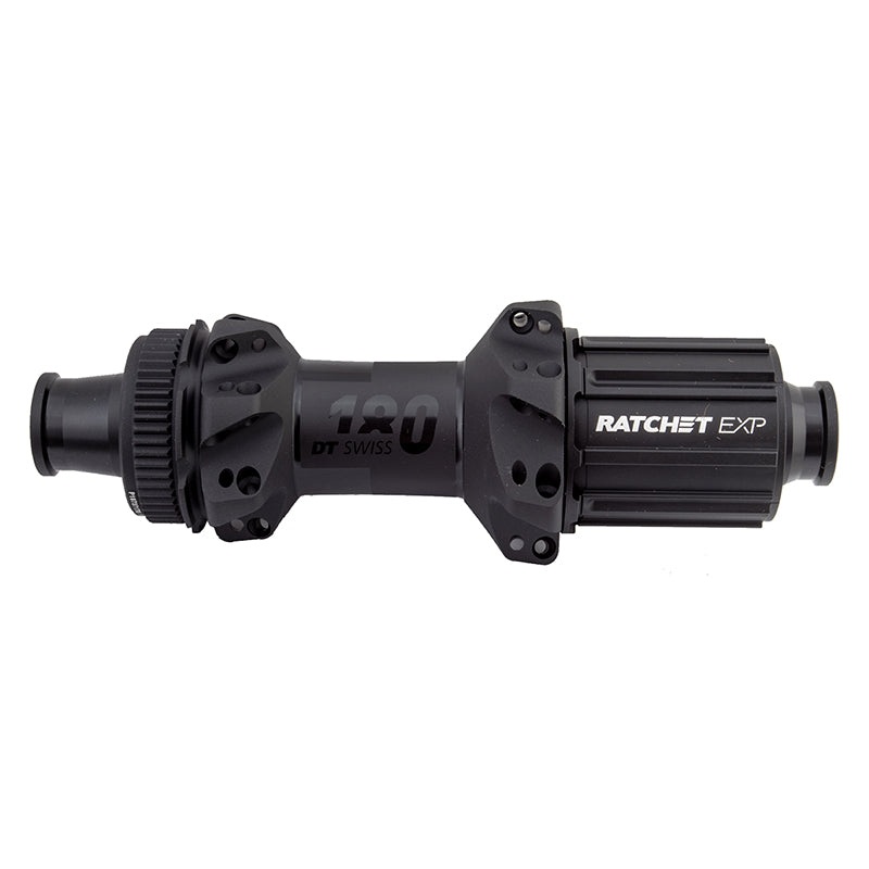 DT Swiss 180 EXP Rear Hub – 12 x 142mm Center-Lock HG 11 Road BLK 28H Straight Pull 36pt