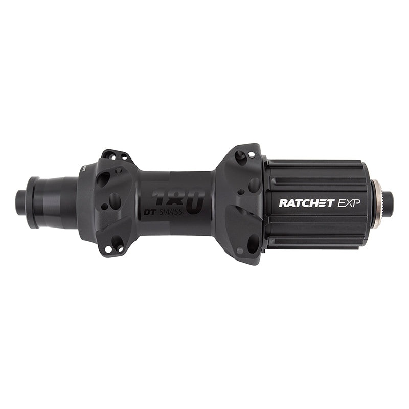 DT Swiss 180 EXP Rear Hub – QR x 130mm Rim Brake HG 11 Road BLK 24H Straight Pull 36pt