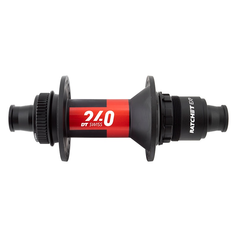 DT Swiss 240 EXP Rear Hub – 12 x 148mm Center-Lock XD Black/Red 32H 36pt