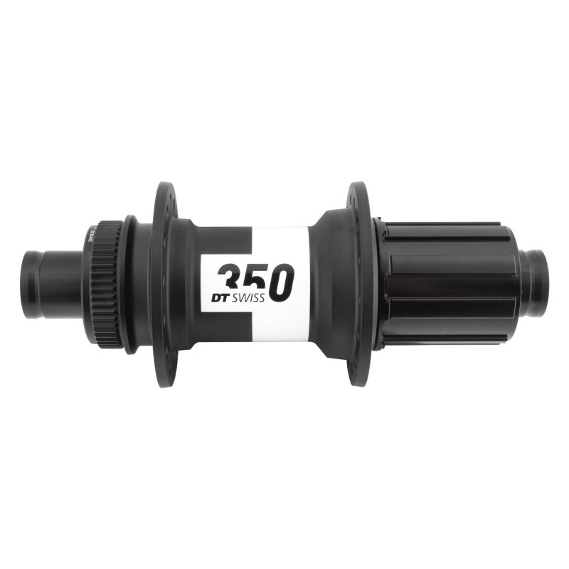 DT Swiss 350 Rear Hub – 12 x 142mm Center-Lock HG11 MTN Black 28H 36pt