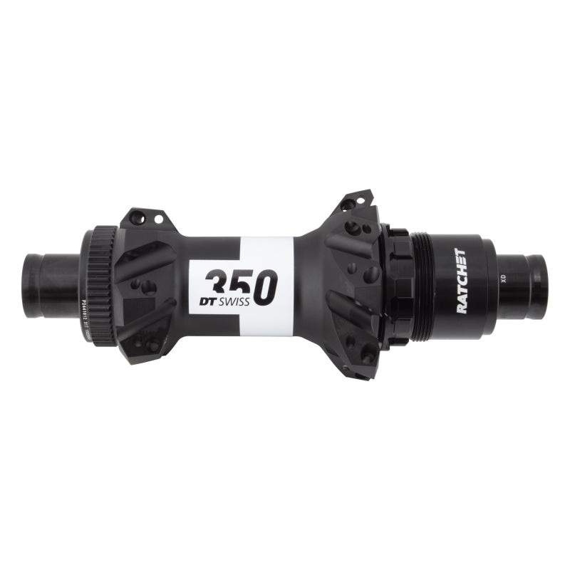 DT Swiss 350 Rear Hub – 12 x 148mm Center-Lock XD BLK 28H Straight Pull 36pt