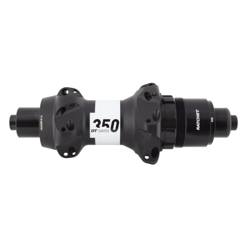 DT Swiss 350 Rear Hub – QR x 130mm Rim Brake XDR Black 24H Straightpull 36pt