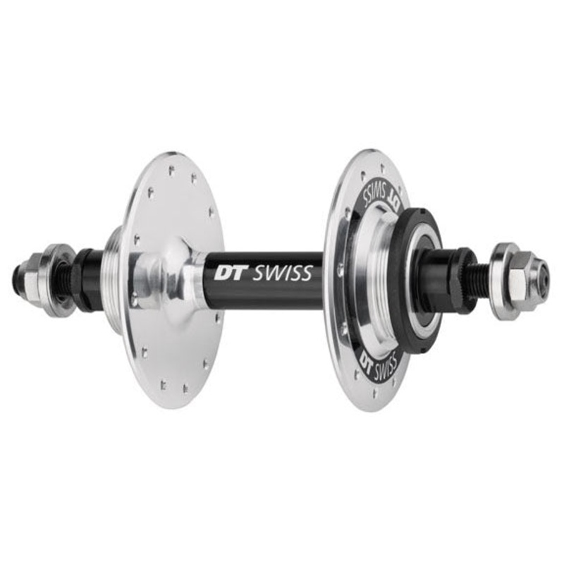 DT Swiss 370 Track Rear Hub – 10 x 1 Threaded x 120mm Rim Brake Threaded Polished 24H