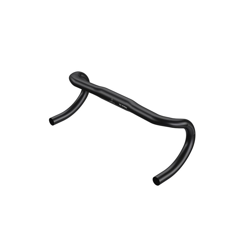 Zipp Service Course 70 Ergo Drop Handlebar – Aluminum 31.8mm 38cm Bead Blast BLK B2