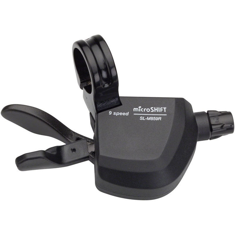 microSHIFT MarvoLT Right Trigger Shifter 9-Speed Alloy Lever Shimano Compatible