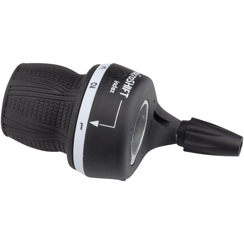 microSHIFT MS29 Left Twist Shifter Triple Shimano Compatible