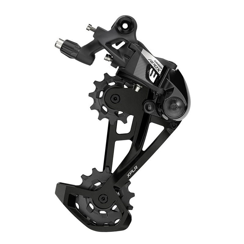 SRAM Apex XPLR Rear Derailleur – 12-Speed Medium Cage 44t Max Black D1