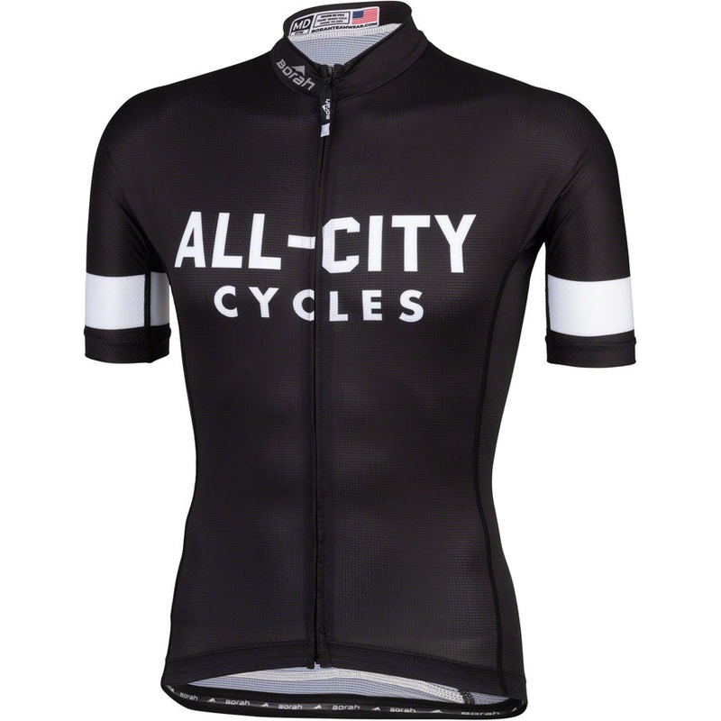 All-City Classic 4.0 Mens Jersey – Black White Medium