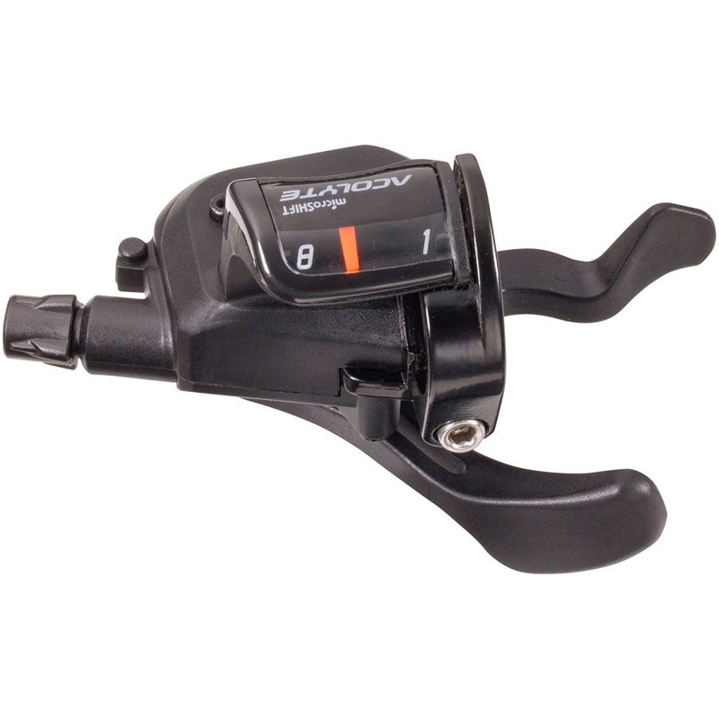 microSHIFT Acolyte Xpress Right Trigger Shifter – 1×8 Speed Black