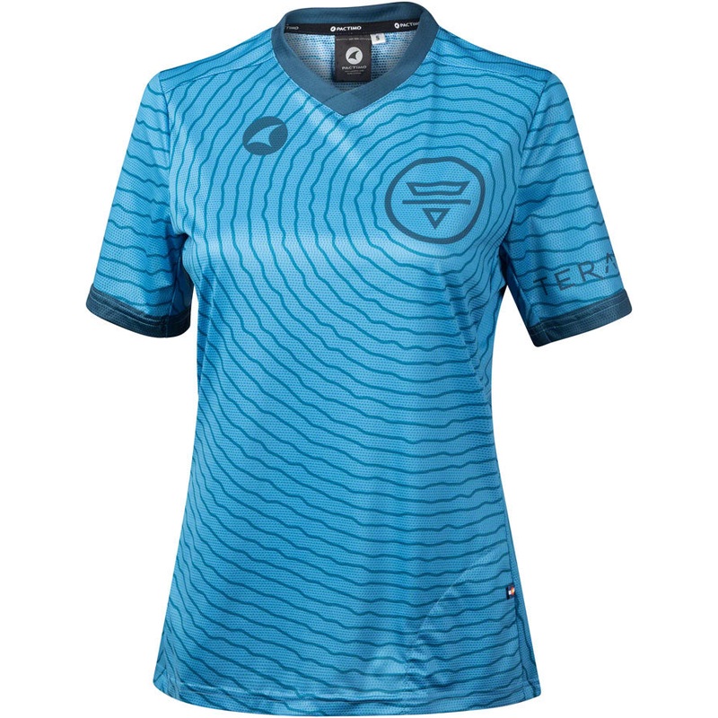 Teravail Monitor Jersey – Lake Blue/Steel Blue/Prussian Blue Womens X-Large