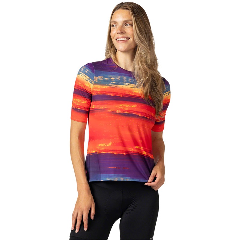 Terry Soleil Flow Short Sleeve Top – Womens Sunset Large