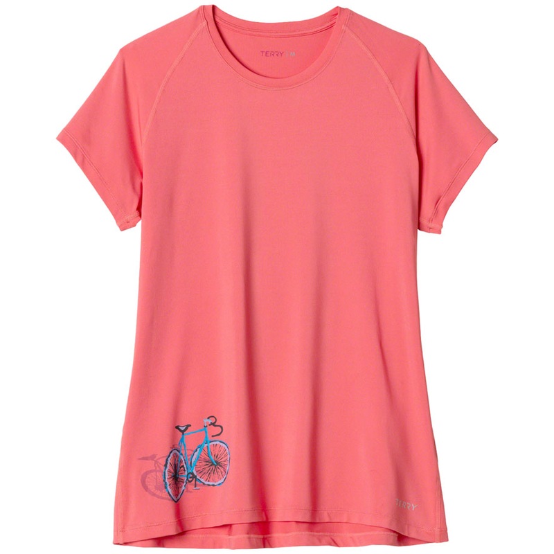Terry Tech Short Sleeve T-Shirt – Coral Shadow X-Large
