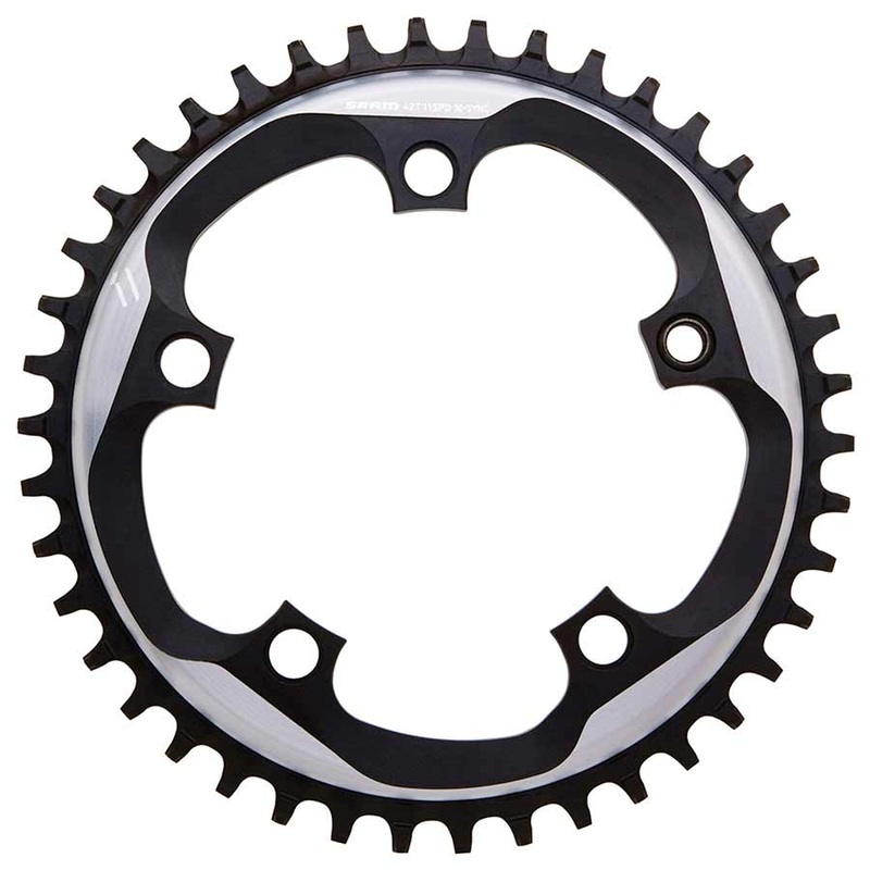 SRAM X-Sync Chainring 42 Teeth 110mm BCD Polished Grey/Matte Black