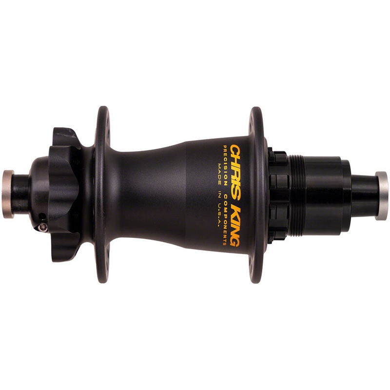 Chris King Boost Rear Hub – 12 x 148mm 6-Bolt XD Matte Black/Gold 32H