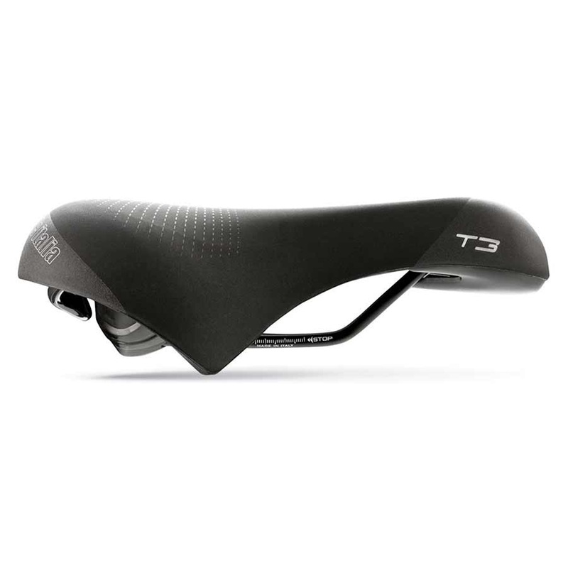 Selle Italia T 3 Flow Saddle – Fec Alloy Black S2