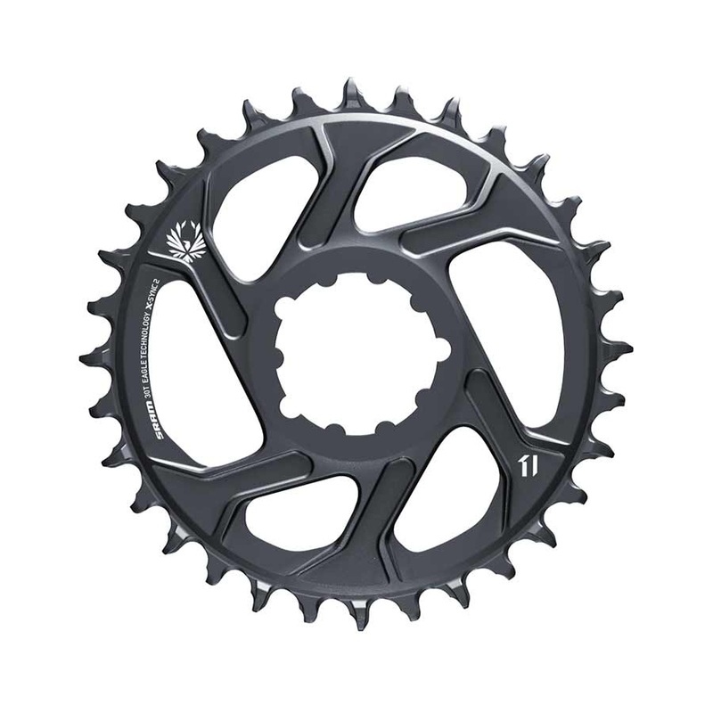 SRAM Eagle X-SYNC 2 Direct Mount Chainring – 30t Direct Mount 3mm Offset For Boost Lunar Grey