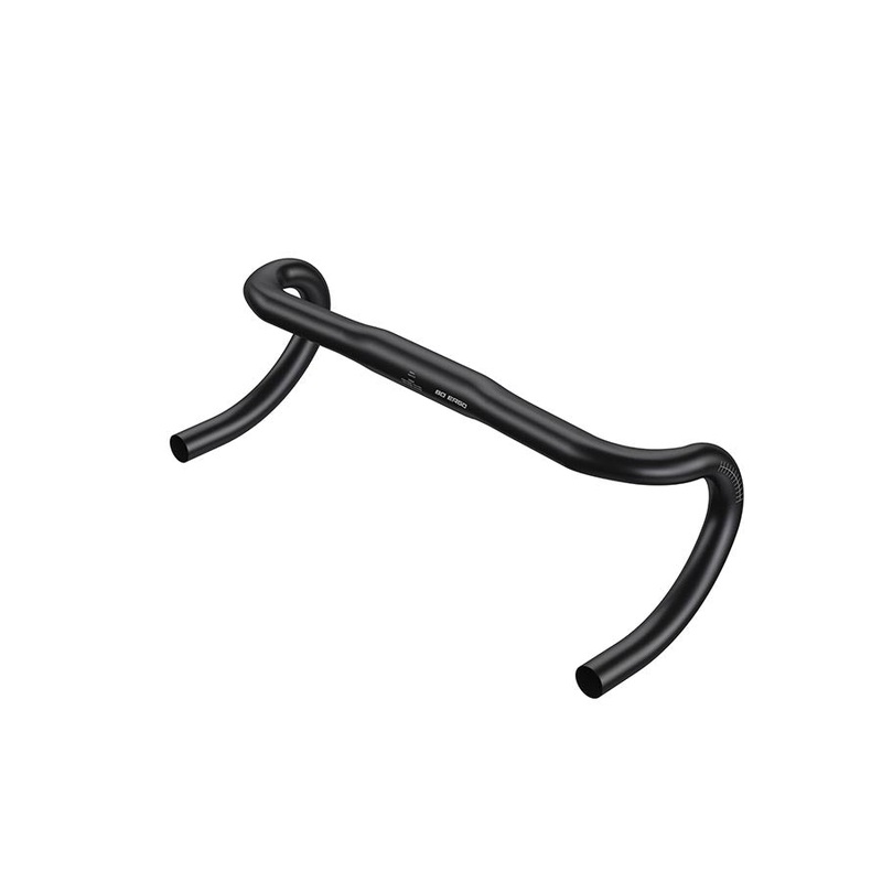 Zipp Service Course 80 Ergo Drop Handlebar – Aluminum 31.8mm 40cm Bead Blast BLK A2