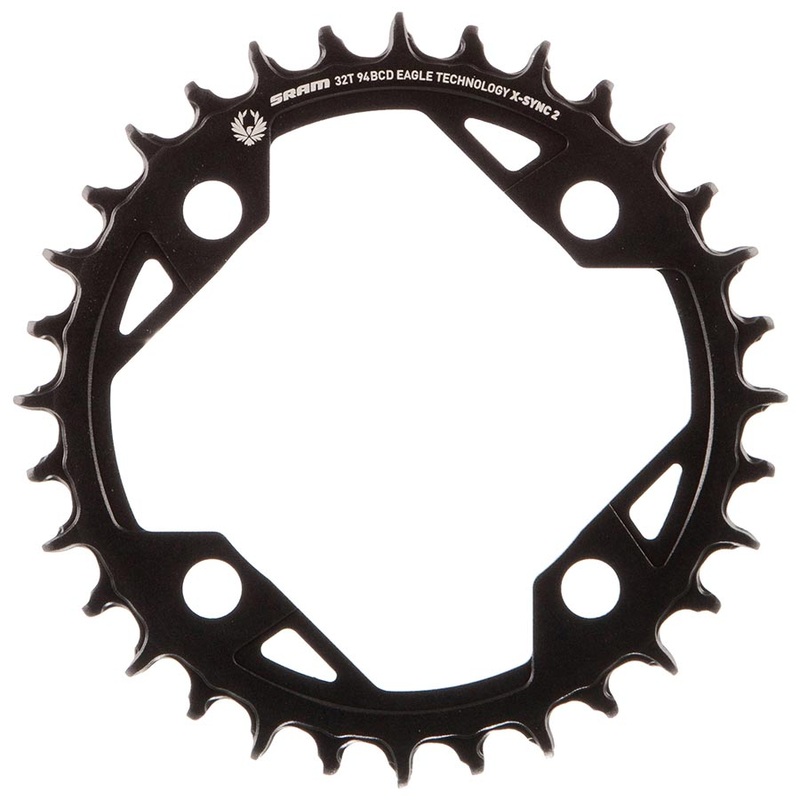 SRAM X-SYNC 2 Eagle E-MTB Chainring – 32t 94 BCD Aluminum Black