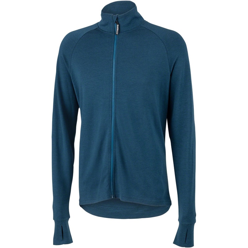 Surly Merino Wool Jersey – Navy Long Sleeve Mens Small