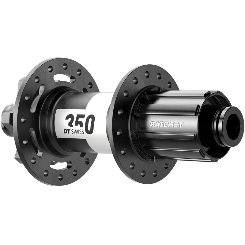 DT Swiss 350 Rear Hub – 12 x 150mm 6-Bolt HG11 MTN Black 32H 36pt