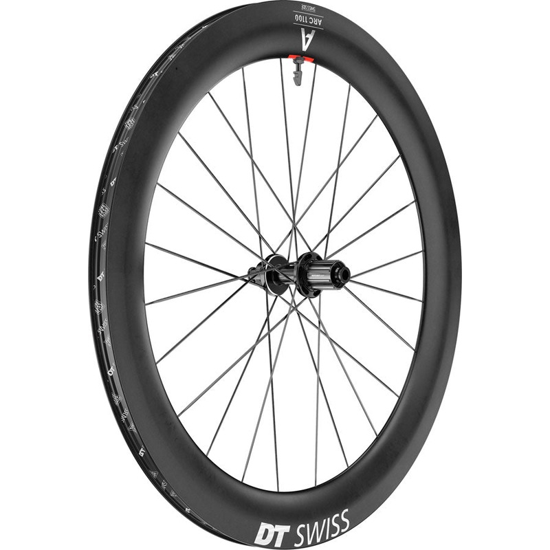 DT Swiss ARC 1100 DiCut 65 Rear Wheel – 700 12 x 142mm Center-Lock HG11 Road/XDR Ratchet EXP 36 BLK