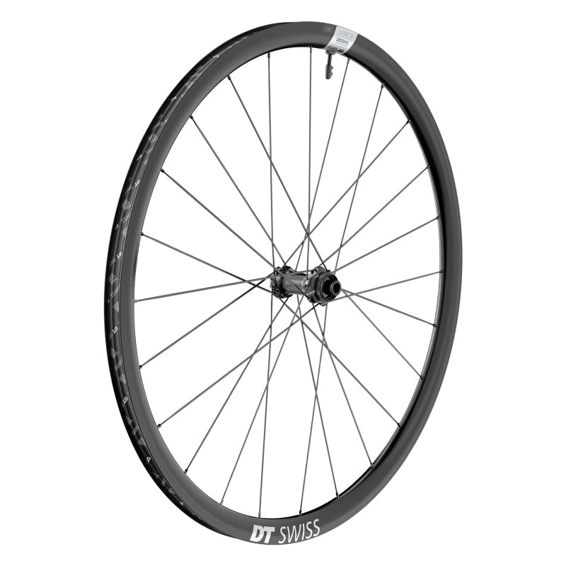 DT Swiss E 1800 Spline 30 Front Wheel – 700c 12 x 100mm Center-Lock Black