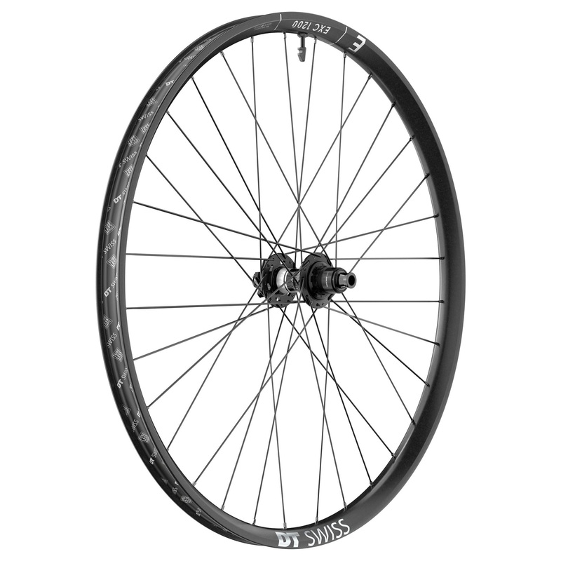 DT Swiss EXC 1200 Classic Rear Wheel – 29″ 12 x 148mm 6-Bolt XD Ratchet DEG 90 BLK