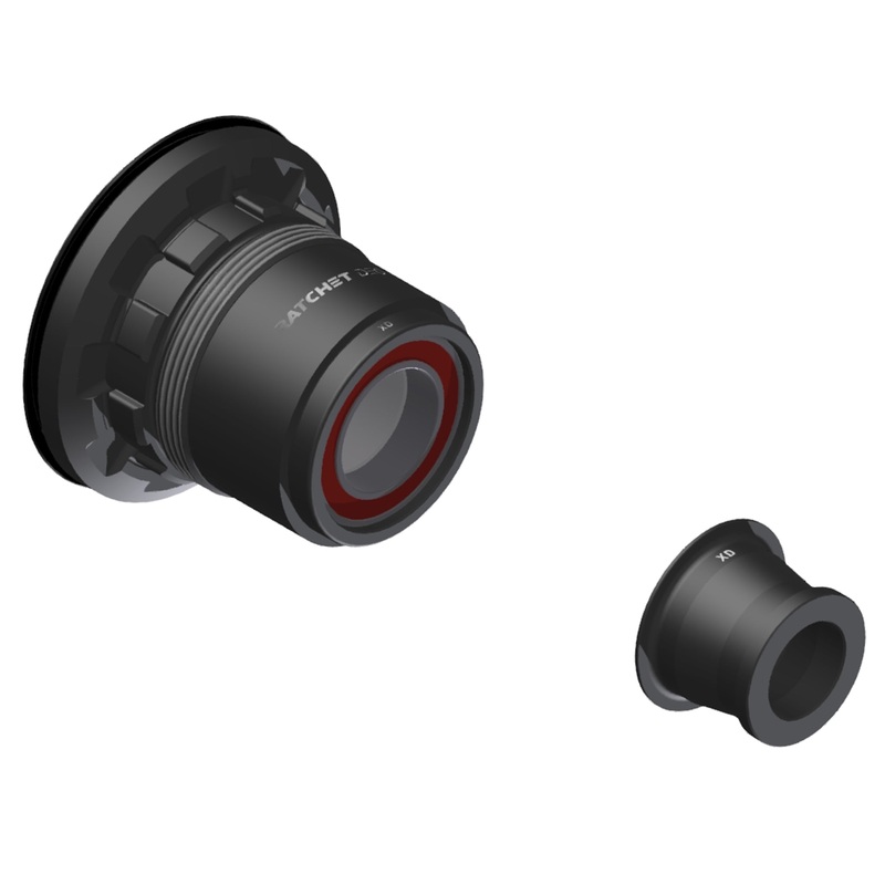 DT Swiss Ratchet DEG Freehub Body – SRAM XD Light Aluminum Ball Bearing w/ End Cap 12 x 148 mm