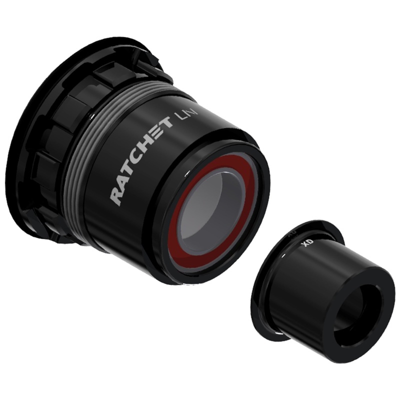 DT Swiss Ratchet LN Freehub Body – SRAM XD Standard Aluminum Sealed Bearing Kit w/ End Cap 12 x 142/148 mm