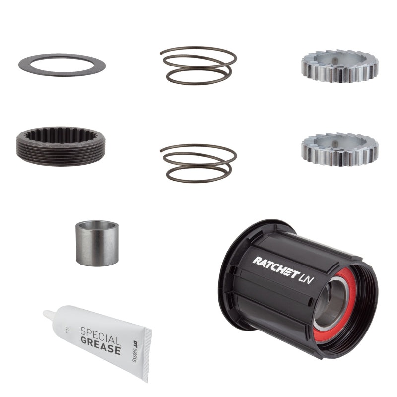 DT Swiss Ratchet LN Freehub Body Upgrade Kit – Shimano HG 11 MTN Standard Aluminum Sealed Bearing 36T